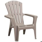 Fauteuil relax - wadiga - taupe - confort optimal - design - utilisation extrieure