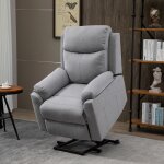 Fauteuil de relaxation �lectrique fauteuil releveur inclinable avec repose - pied ajustable et t�l�commande ...