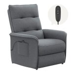Fauteuil de relaxation - flexispot - montage rapide en 3 �tapes - dossier 105� - 155� inclinable - tv ...