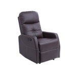 Fauteuil de relaxation mercato - tissu gris
