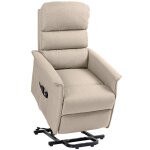 Fauteuil releveur électrique - homcom - 62. 5x93x97cm - avec repose - pied fonction massage et chaleur ... Fauteuil releveur électrique - homcom - 62. 5x93x97cm - avec repose - pied fonction massage et chaleur ...