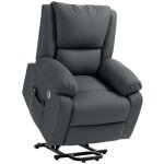 Fauteuil releveur électrique - homcom - fonction massage chauffage - inclinaison réglable - repose - ... Fauteuil releveur électrique - homcom - fonction massage chauffage - inclinaison réglable - repose - ...