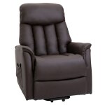 Fauteuil releveur électrique homcom fauteuil relax électrique avec repose - pied dossier inclinable télécomman ... Fauteuil releveur électrique homcom fauteuil relax électrique avec repose - pied dossier inclinable télécomman ...