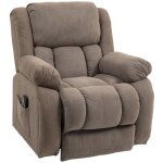 Fauteuil releveur massant inclinable donatella marron