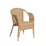 Fauteuil de jardin en rotin nohan