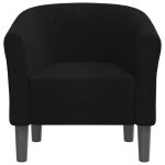 Fauteuil salon fauteuil cabriolet relax noir tissu s1387 Fauteuil salon fauteuil cabriolet relax noir tissu s1387