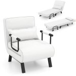 Fauteuil salon - relax4life - dossier r�glable � 6 positions - canap� - lit convertible 1 place - housse ...