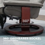 Fauteuil tv �lectrique 145� inclinable avec fonction dinclinaison boutons lat�raux repose - pieds fauteuil ...