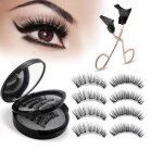 Faux cils magnétiques faux cils réutilisables sans colle faux cils en vison imperméables au look naturel ... Faux cils magnétiques faux cils réutilisables sans colle faux cils en vison imperméables au look naturel ...
