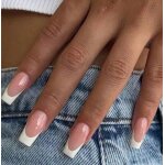 Faux ongles 24 pices ballerine french lh originails livraison gratuite