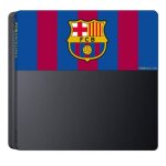 Fcb fc barcelone - faade (coque de personnalisation) pour ps4 slim - faceplate de customisation pour ...