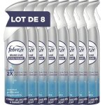 Febreze spray a�rosol d�sodorisant puret� de coton (8 x 185 ml) �liminateur d?odeur 100% naturel