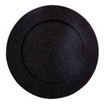 F��rie lights�&�christmas - assiette de pr�sensation vaasa - vaisselle de no�l - noir