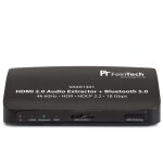 Feintech - vax01301 - hdmi audio extracteur adaptateur convertisseur splitter 5. 1 avec bluetooth transmetteur ...