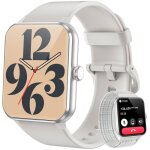 Montre connecte homme femme avec appel bluetooth smartwatch avec podometre cardio oxymetre etanche ip68 ...