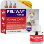 Feliway friends recharges lot de 3 flacons de 30 jours pour diffuseur 3 x 48ml