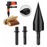 Fendeuse de buches foret conique foret à bois pour fendre du bois 42mm durable outil de broyage de bois ... Fendeuse de buches foret conique foret à bois pour fendre du bois 42mm durable outil de broyage de bois ...
