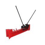 Fendeuse de buches hydraulique - equipement express sicoba - scie  levier 10 tonnes
