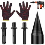 Fendeuse de b�ches - largeight - 42mm - acier haute vitesse - 3 poign�es - gants inclus