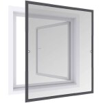 Fenetre � cadre - windhager - 03630 - 100x120 cm - anthracite - montage sans per�age