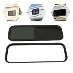 Fen�tre lat�rale coulissante horizontale pour camping - car caravane caravane