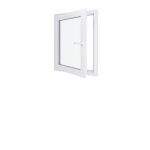 Fen�tre pvc - triple vitrage - tirant gauche - blanc - lxh : 700x900 mm