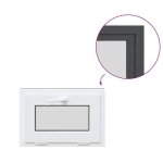 Fen�tre sous - sol - b0nnie - risor 60x40cm inclinable 2vitrages anthracite neuf - bm 1170652