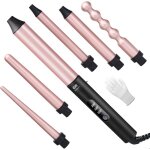 Fer à boucler 6 en 1 - seabuty 9 - 32mm kit fer à friser en céramique professionnel - chauffage rapide ... Fer à boucler 6 en 1 - seabuty 9 - 32mm kit fer à friser en céramique professionnel - chauffage rapide ...