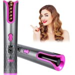 Fer  friser automatique sans fil professionnel 6 tempratures portable rechargeable  chauffage rapide ...