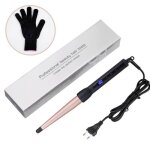 Fer a friser - fer a boucler fer  boucler conique 13 - 25mm - temprature modulable - ecran lcd - gant ...