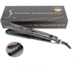 Fer lisser en cramique vaporisateur 450f professional fer lisseur vapeur bigoudi rapide voyage salon ...