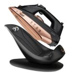 Fer  repasser vapeur sans fil 2 en 1 - 2600w - chauffage flash 20s - rservoir 300ml - lger 920g