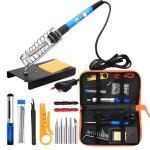 Fer  souder kit - 60w - station de soudage - temprature rglable - portable