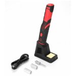 Fer  souder sans fil rechargeable - outils de soudage - 480 ? - led - compact - prise en main confortable ...