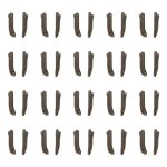 Fermeture clair sourcing map 20 kits #3 double ouverture rparation insrer goupille pour veste manteau ...