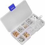 Fermoirs de boucles doreilles 10 styles boucles doreilles � tige cr�oles fermoirs poussoirs clips bullet ...