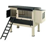 Ferplast poulailler en plastique 6 poules - happy farm