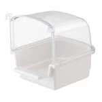 Ferplast rio 1 bain pour canaris petits oiseaux et oiseaux exotiques rio 1 - 14 x 12 x h 13 cm - coloris ...