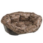 Ferplast sofa corbeille en plastique pour chiens et chats avec coussin rembourre. diverses mesures. ...