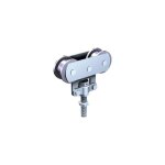 Ferrure de porte  dplacement droit pour porte de 150 kg mantion flot - monture  galet fixation sur ...