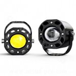 Feu additionnel  led ecobene 12v 50w longue porte pour moto eco - kd168