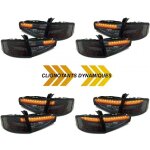 Feux noirs a led sequentiels dynamiques audi a4 b8 berline ph2 a ampoules de serie (05587)