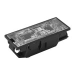 Feu de plaque dimmatriculation de remplacement compatible clio mk iii / iv fluence kangoo modle 8200480127 ...