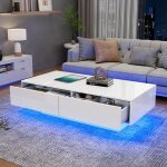 Feuille paissie lit double rembourr fonction led 360 surround bouton poussoir / application / tlcommande18 ...