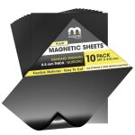 Feuilles magn�tiques tms a4 - aimants artisanaux feuilles magn�tiques flexibles de 05 mm pour la d�coupe ...