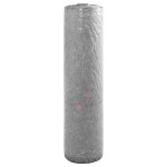 Feutre de bassin - vidaxl - 1 x 50 m - gris - polyester et coton - durable - utilisation en ext�rieur ...