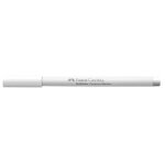 Feutre - blanc - 501 - ind�l�bile - pointe pinceau - tous supports - faber - castell goldfaber creative ...