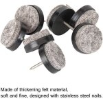 Feutre cloison sche meubles ongles de protection 32 patins pour pieds de meubles protection pour pied ...
