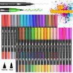 Feutres coloriage - 36 couleurs - pointe fine 04 mm - enfant et adulte
