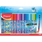 Feutres ocean life colorpeps - 24 feutres de coloriage fun et originaux dcores ocan - encre lavable ...